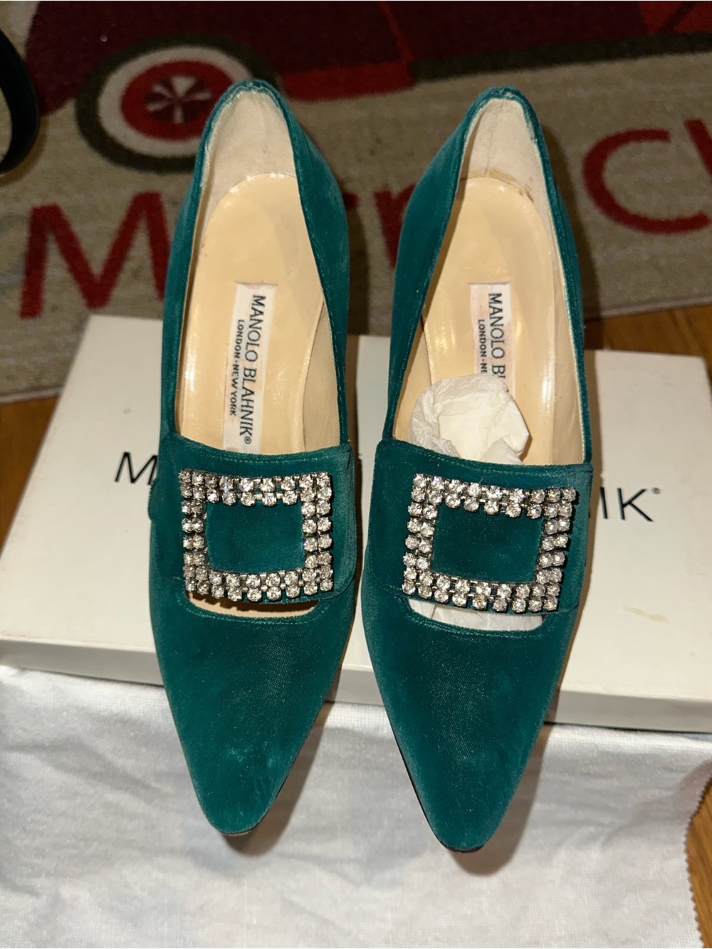 90's MANOLO BLAHNIK Regency Pumps